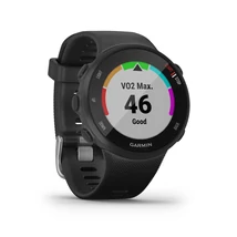 Garmin Forerunner 45S, fekete