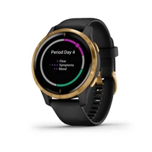 Garmin Venu arany színű csattal, fekete-arany