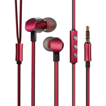 GGMM Cuckoo+ In-Ear fülhallgató headset hangerőszabályzóval Piros