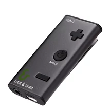 Lars&Ivan HA-1 hordozható mini fejhallgató erősítő Bass Boost hangzással Gunmetal