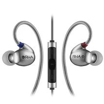 RHA T10i In-Ear fülhallgató headset Ezüst