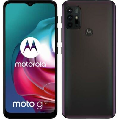 Motorola Moto G30 4/128 GB Dual Sim fekete