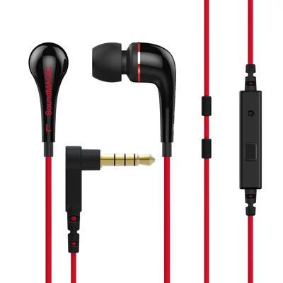 SoundMAGIC ES11S In-Ear fülhallgató headset Piros