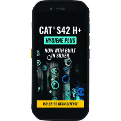Cat S42 H+ 32 GB antibakteriális bevonatú Dual Sim fekete