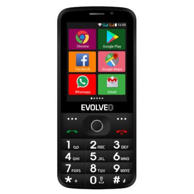 EVOLVEO EasyPhone AD (EP-900) Dual Sim fekete