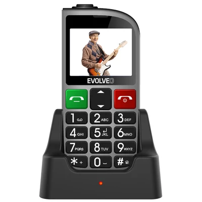 EVOLVEO EasyPhone FM (EP-800) Dual Sim ezüst