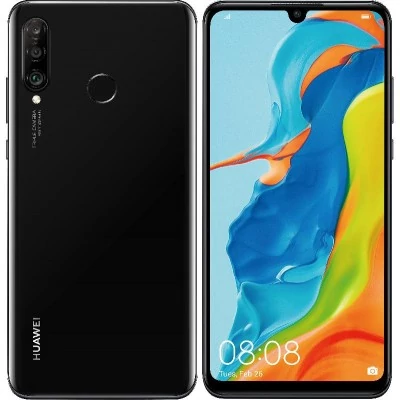 Huawei P30 Lite 256 GB Dual Sim fekete Huawei P30 Lite 256 GB Dual Sim fekete