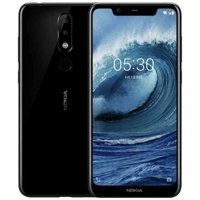 Nokia 5.1 Plus Dual Sim fekete