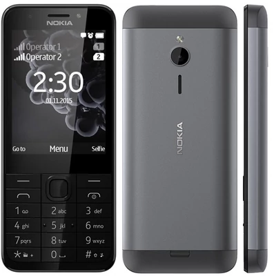 Nokia 230 Dual Sim sötétszürke