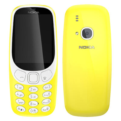 Nokia 3310 Dual Sim sárga