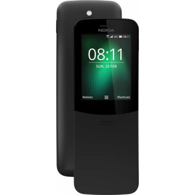 Nokia 8110 4G Dual Sim fekete