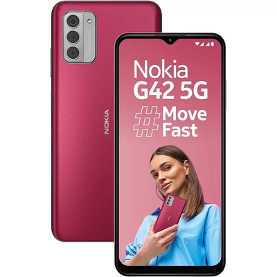 Nokia G42 5G 6/128 GB rózsaszín