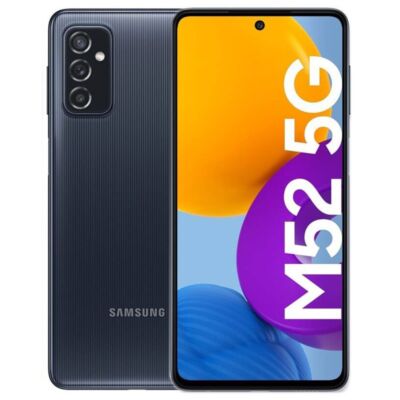 Samsung Galaxy M52 M526 5G 6/128 GB Dual Sim fekete