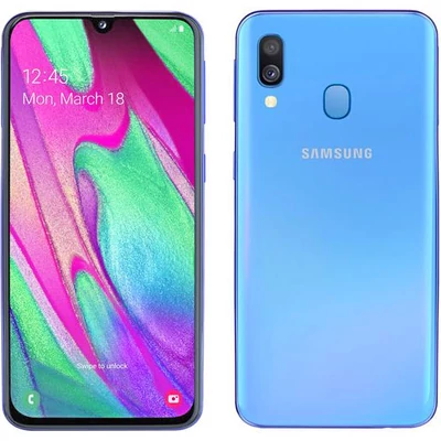 Samsung Galaxy A40 Dual Sim kék