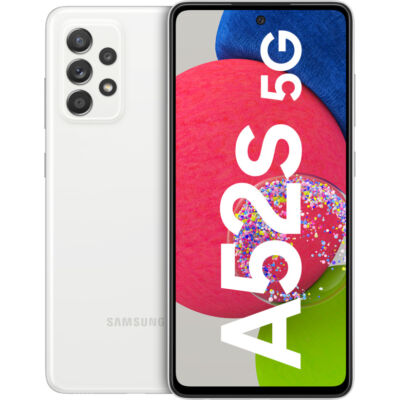Samsung Galaxy A52s A528B 5G 256 GB Dual Sim fehér