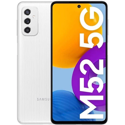 Samsung Galaxy M52 M526 5G 6/128 GB Dual Sim fehér